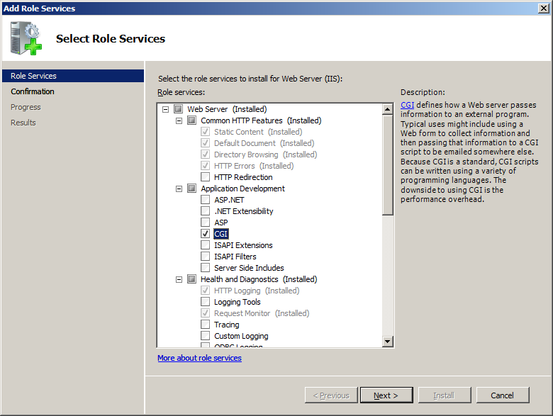 Install mysql module php windows installer 2008 r2